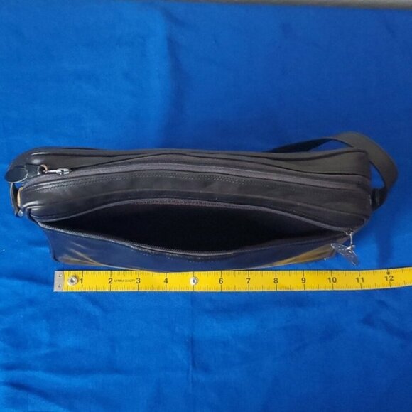 VTG Morris Moskowitz Black Genuine Leather Purse - Picture 8 of 13